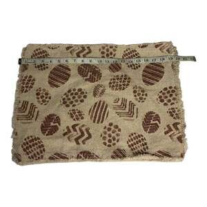 💟Shabby Chic Easter Egg Pattern  Placemat Cotton Block Print 13x19  4 Pack